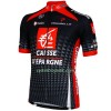 Cykeltøj + Cykelshorts Caisse d`Epargne Rød Sort